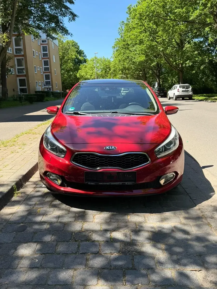 Używany Kia Ceed 135 KM (99 kW) 2014 Czerwony Hatchback