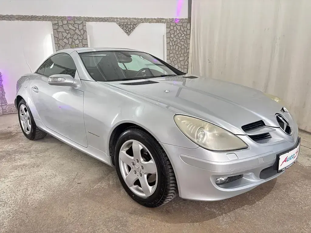 Gebraucht Mercedes SLK200 163 PS (119 kW) 2005 Silber Cabrio