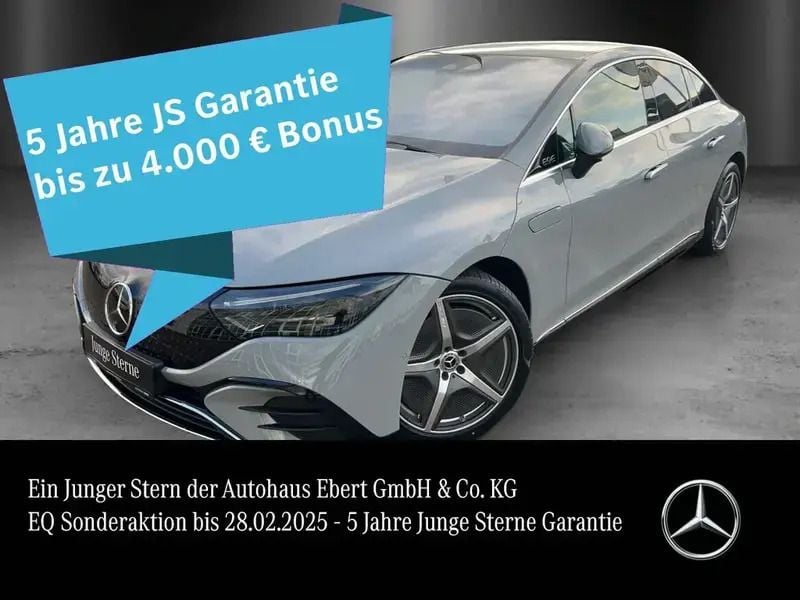 Manufaktur alpingrau uni Gebraucht 2023 Mercedes EQE500 Premium Limousine | 67.770 € - Bild 1/4