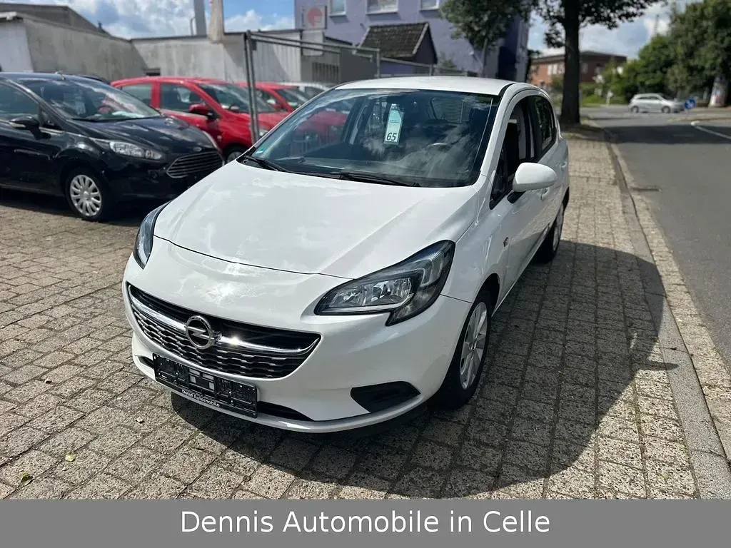 Gebraucht Opel Corsa Edition 90 PS (66 kW) 2015 Weiß Kleinwagen