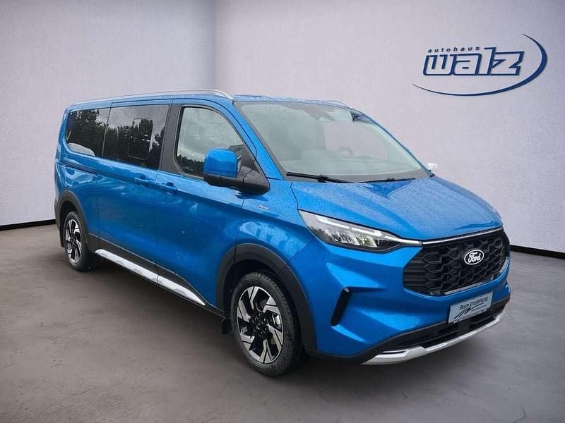 Gebraucht Ford Tourneo Custom Active 170 PS (125 kW) 2025 Digital aqua blue Van