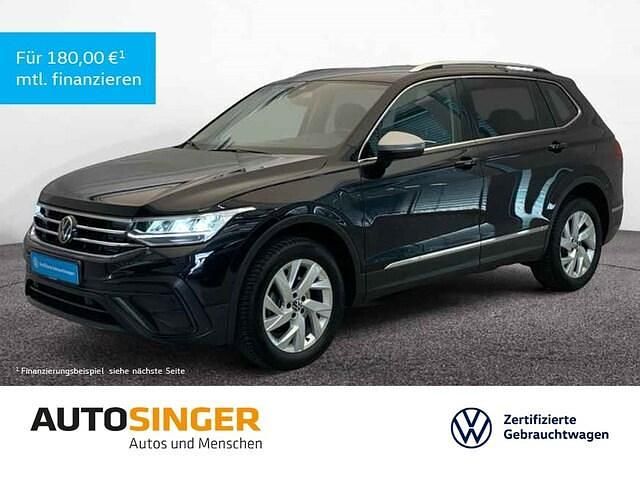 Deep black perleffekt Gebraucht 2024 VW Tiguan Allspace Life SUV | 33.430 € (Guter Preis) - Bild 1/3