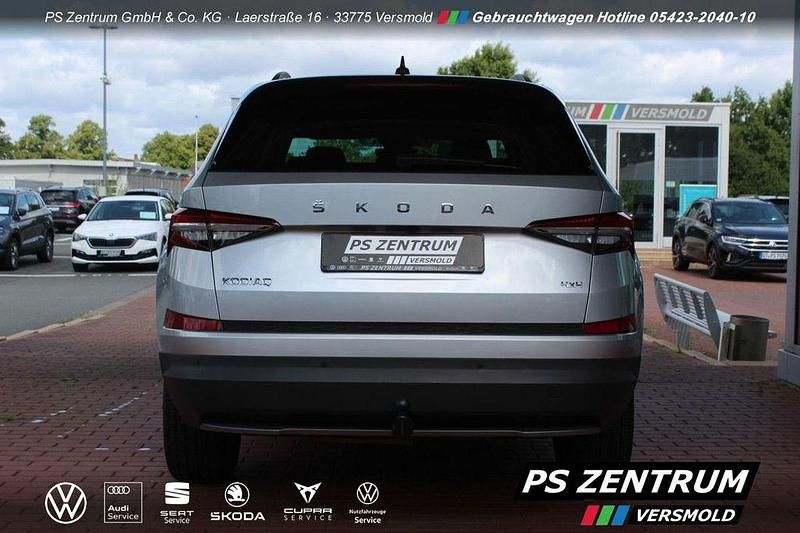 Gebraucht Skoda Kodiaq Clever 150 PS (110 kW) 2022 Silber SUV