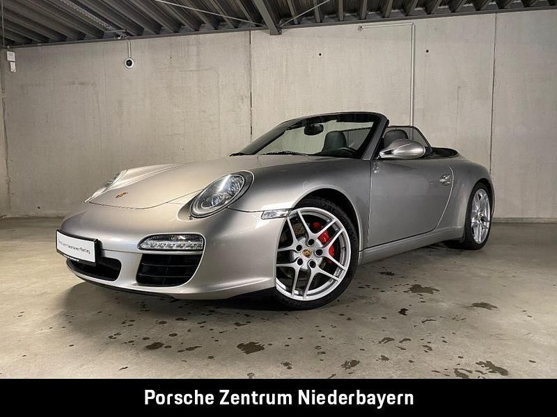 Platinsilbermetallic (metallic) Gebraucht 2011 Porsche 911 Carrera S Cabriolet Cabrio | 73.900 € (Etwas zu teuer) - Bild 1/4