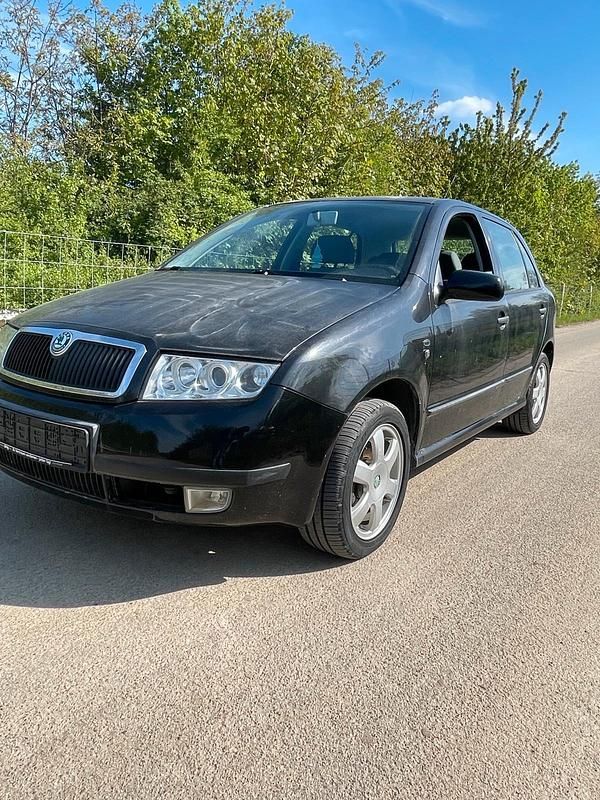 Gebraucht Skoda Fabia 75 PS (55 kW) 2002 Schwarz Kleinwagen