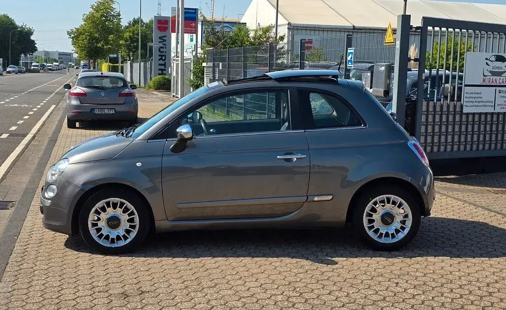 Gebraucht Fiat 500 65 PS (47 kW) 2013 Grau Kleinwagen