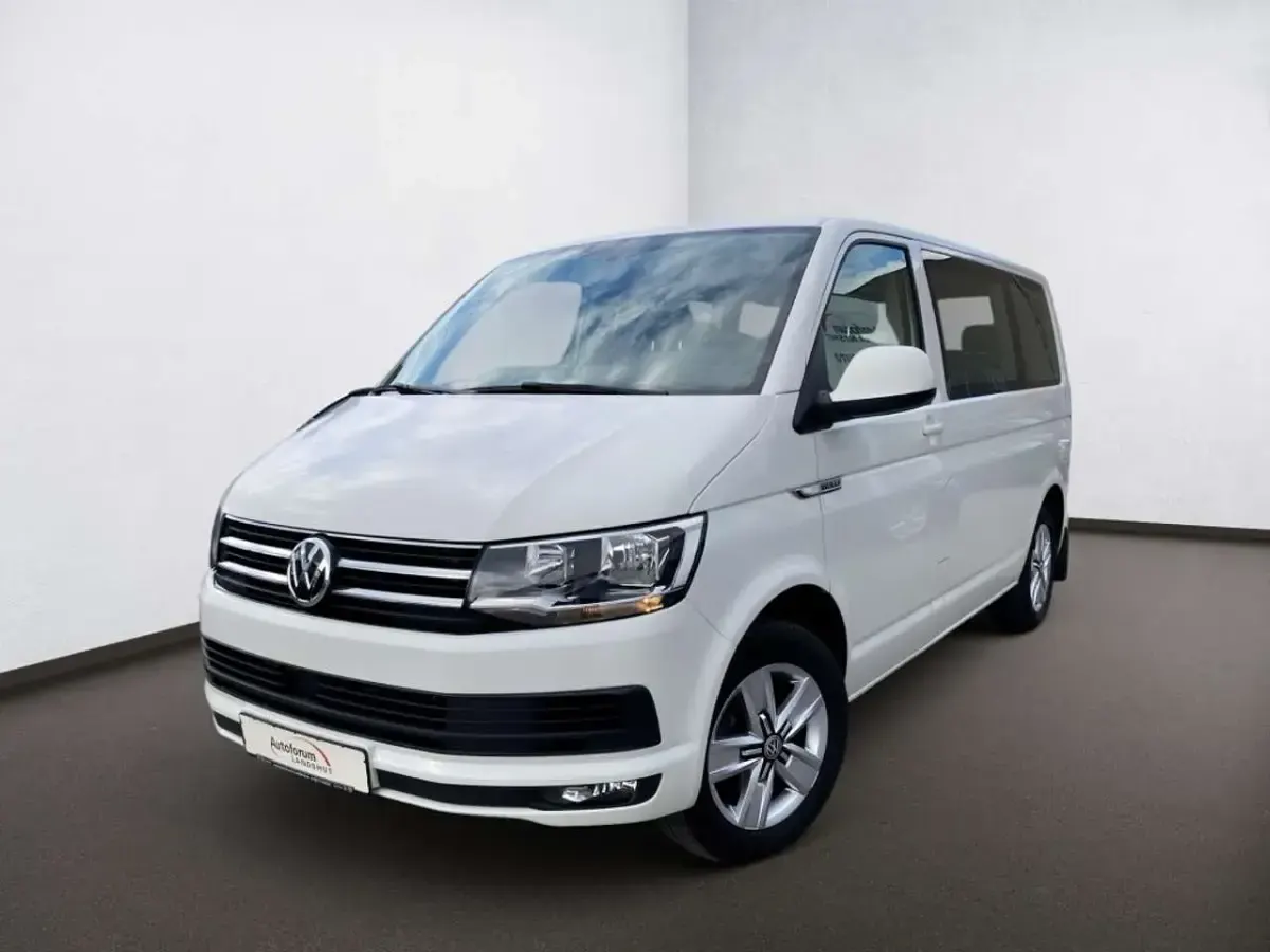 Gebraucht VW Multivan Comfortline 150 PS (110 kW) 2018 Weiß Van / Kleinbus