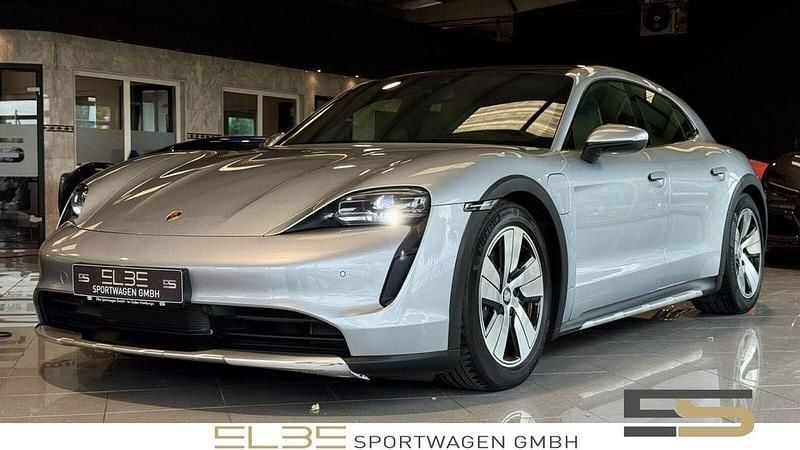Silber Gebraucht 2022 Porsche Taycan Cross Turismo Limousine | 58.850 € (Superpreis) - Bild 1/4