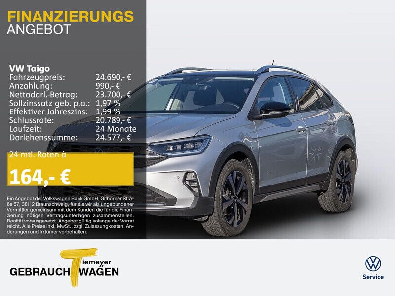 Silber Gebraucht 2024 VW Taigo Style SUV | 24.640 € (Fairer Preis) - Bild 1/4