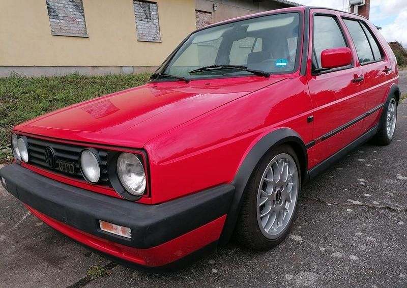 Gebraucht VW Golf III GTD 79 PS (58 kW) 1991 Rot Limousine