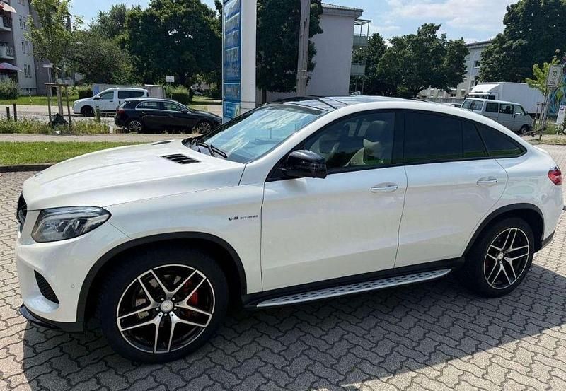Weiß Gebraucht 2016 Mercedes GLE350 AMG line Coupé | 30.200 € (Guter Preis) - Bild 1/4