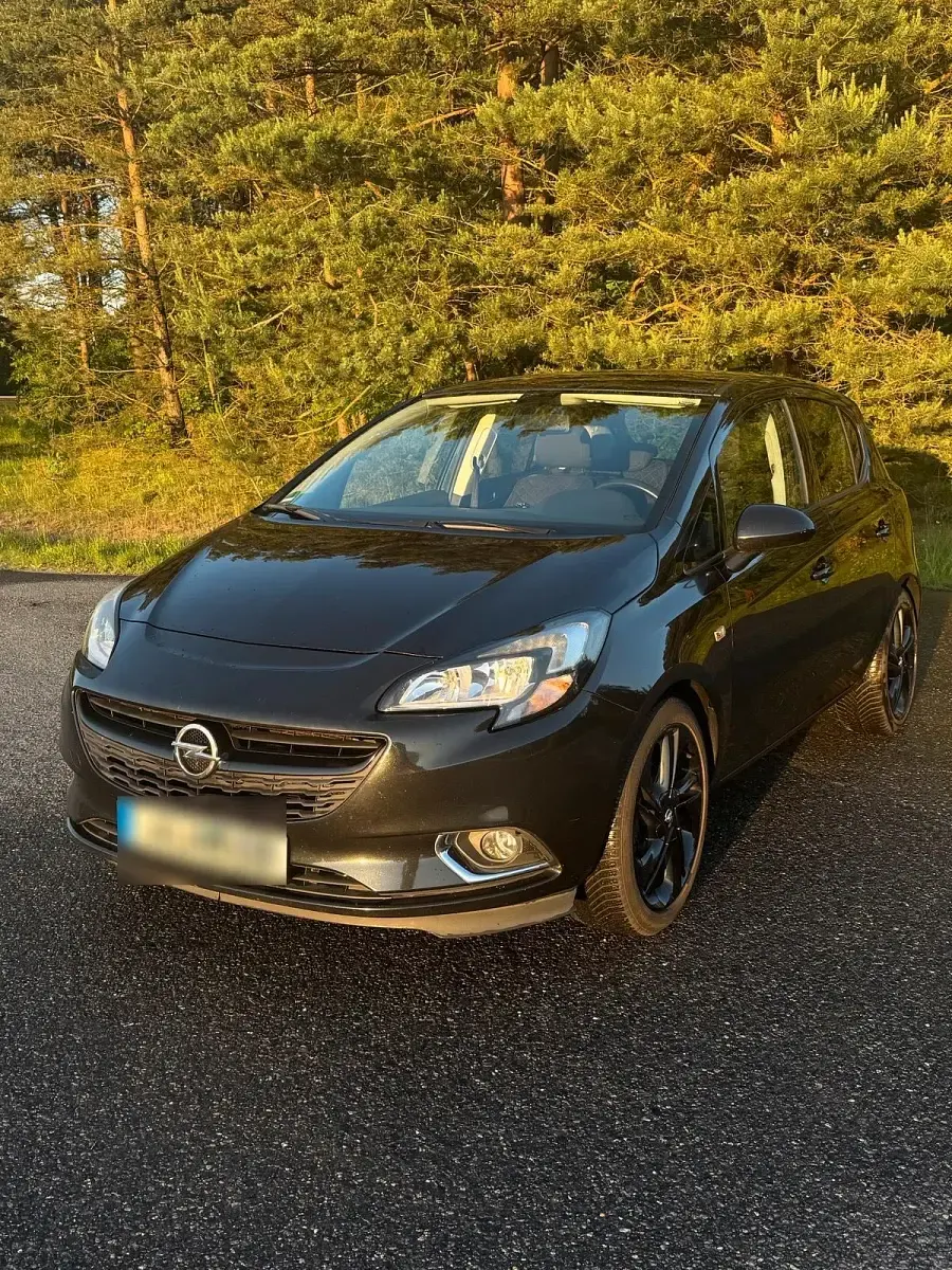 Gebraucht Opel Corsa 95 PS (69 kW) 2015 Schwarz Kleinwagen