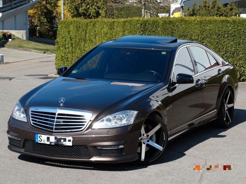 Braun Gebraucht 2011 Mercedes S500 Limousine | 30.500 € - Bild 1/4