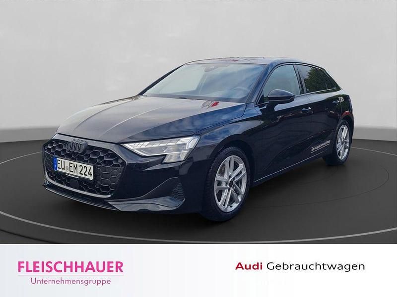 Schwarz Gebraucht 2022 Audi A3 S-Line Limousine | 35.990 € (Teuer) - Bild 1/4