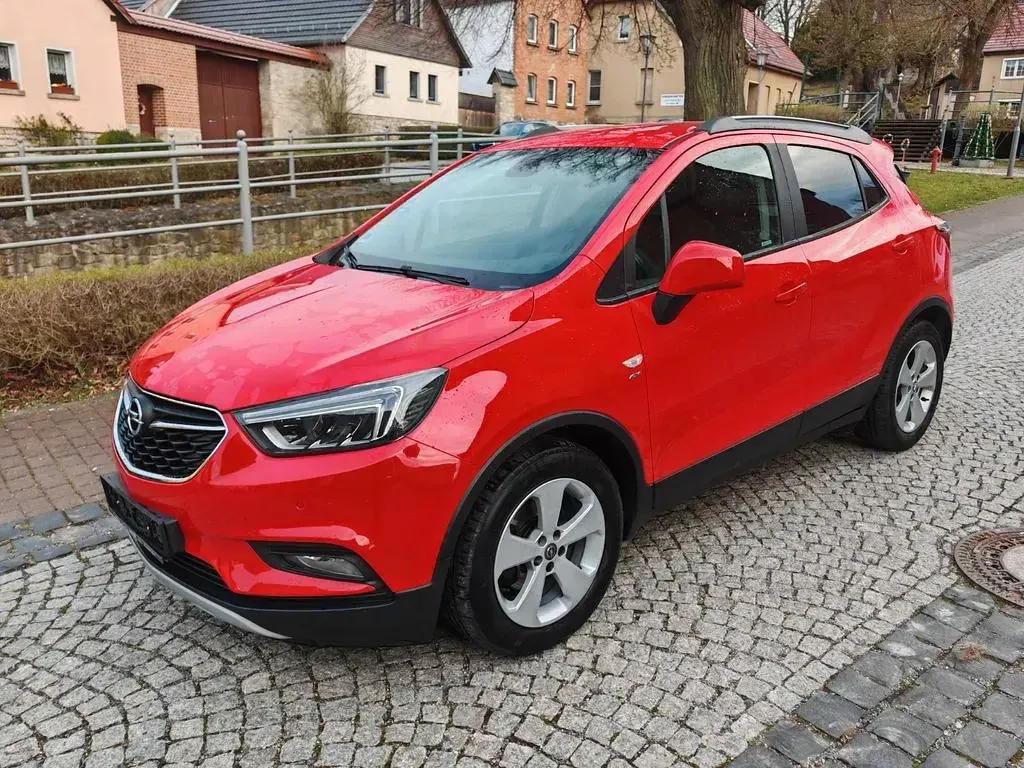 Usado Opel Mokka X Active 140 HP (102 kW) 2017 Vermelho SUV
