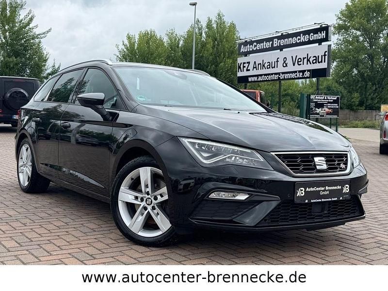 Schwarz Gebraucht 2018 Seat Leon ST FR Kombi | 17.950 € (Fairer Preis) - Bild 1/4