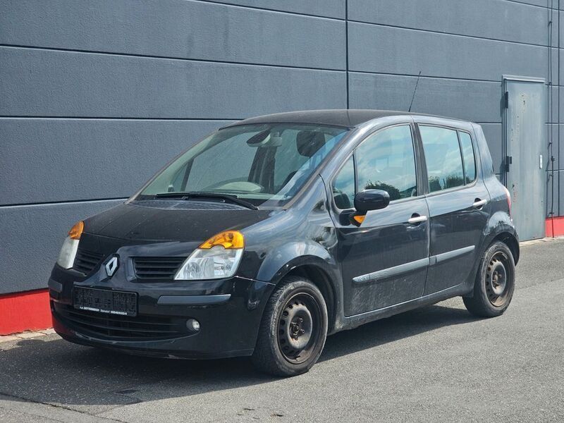 Schwarz Gebraucht 2005 Renault Modus Dynamique Van / Kleinbus | 999 € (Guter Preis) - Bild 1/4