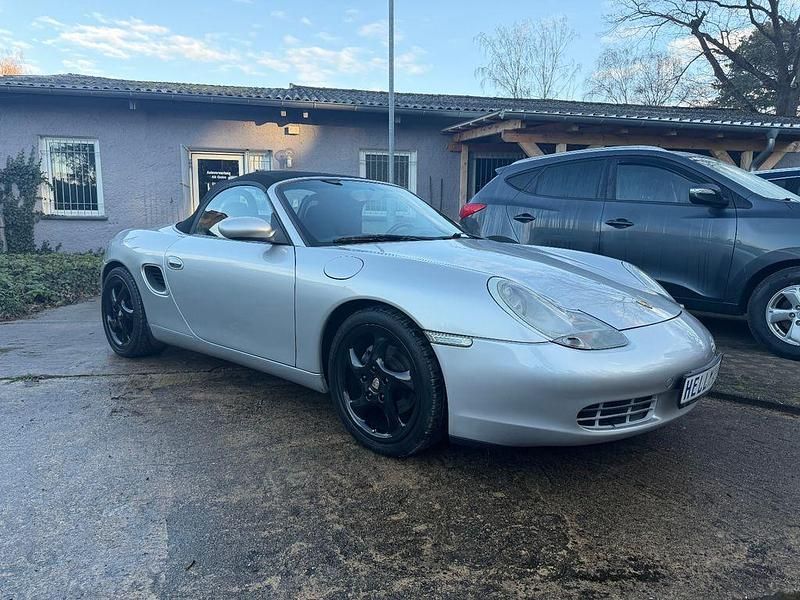 Gebraucht Porsche Boxster 220 PS (161 kW) 2000 Silber Cabrio