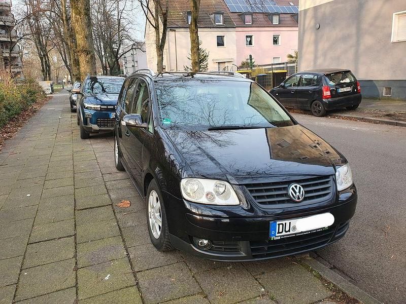Gebraucht VW Touran Highline 140 PS (102 kW) 2005 Schwarz Van / Kleinbus
