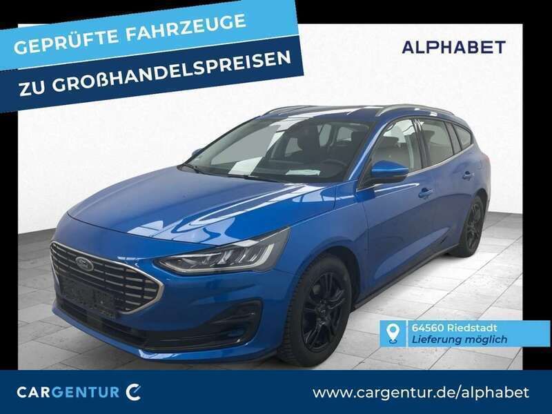 Desert island blue Gebraucht 2023 Ford Focus Titanium Kombi | 20.790 € (Guter Preis) - Bild 1/2