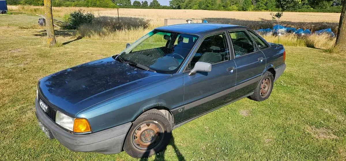 Gebraucht Audi 80 90 PS (66 kW) 1991 Grün Limousine