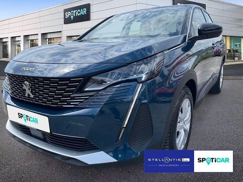 Blau Gebraucht 2023 Peugeot 3008 Active SUV | 21.990 € (Superpreis) - Bild 1/4