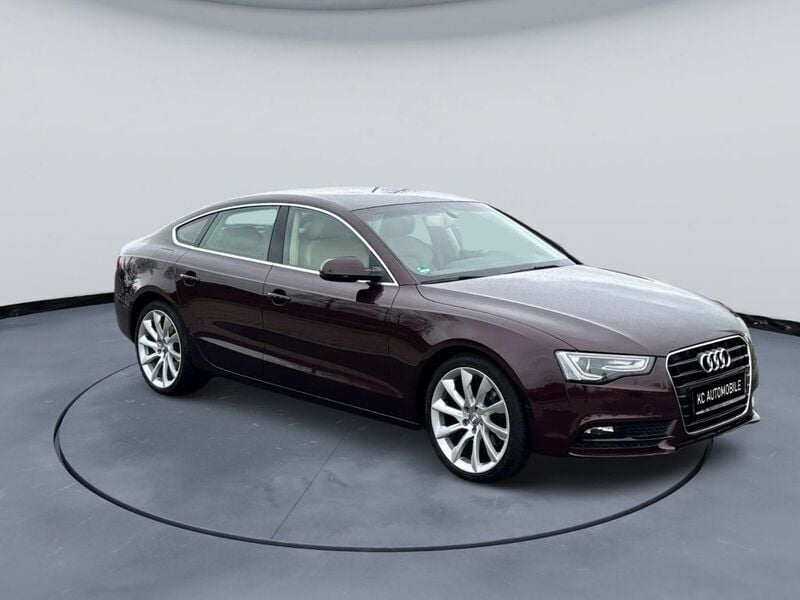 Shirazrot metallic Gebraucht 2013 Audi A5 Sportback Sport Limousine | 14.999 € (Superpreis) - Bild 1/4