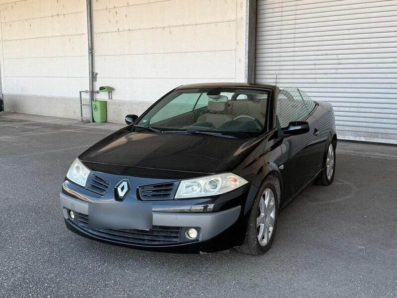 Schwarz Gebraucht 2003 Renault Mégane Cabriolet Cabrio | 999 € - Bild 1/4
