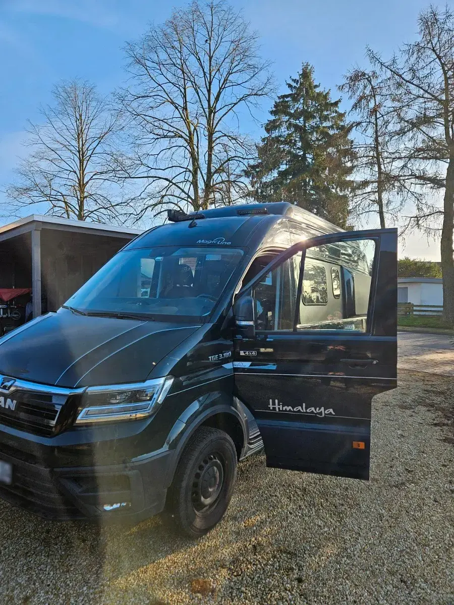 Gebraucht MAN TGE 177 PS (130 kW) 2024 Grün Van