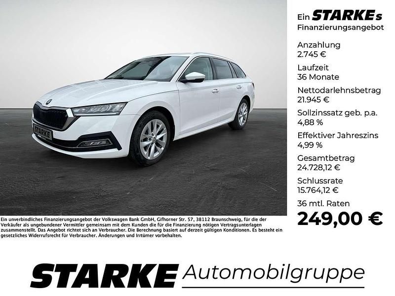 Candyweiss Gebraucht 2023 Skoda Octavia Style Kombi | 24.690 € (Guter Preis) - Bild 1/4