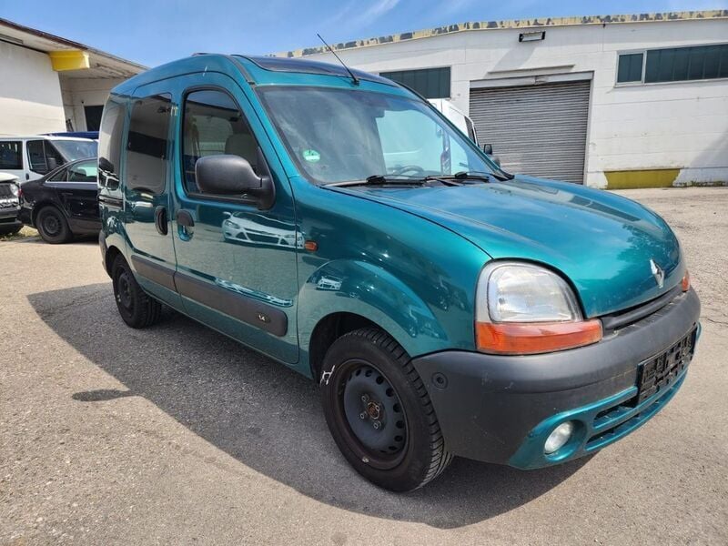 Gebraucht Renault Kangoo Expression 75 PS (55 kW) 2003 Grün Van / Kleinbus