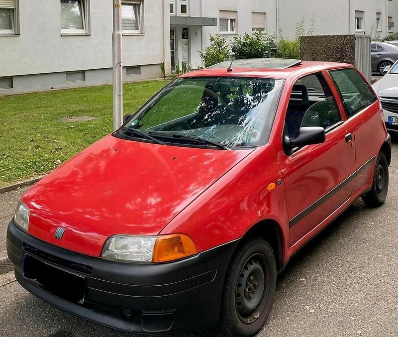 Rot Gebraucht 1997 Fiat Punto Kleinwagen | 350 € (Superpreis) - Bild 1/4