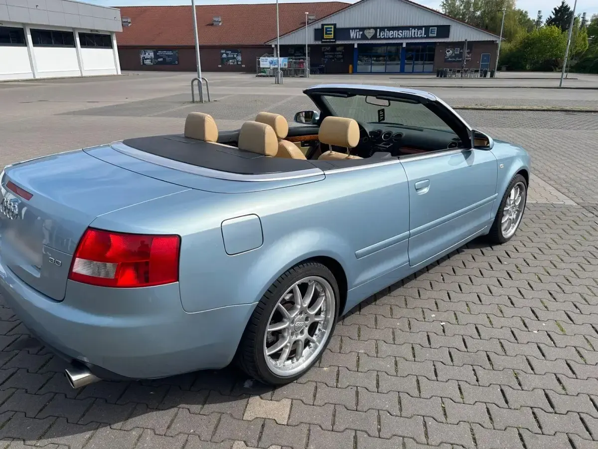 Używany Audi A4 Cabriolet 220 KM (161 kW) 2002 Niebieski Kabriolet