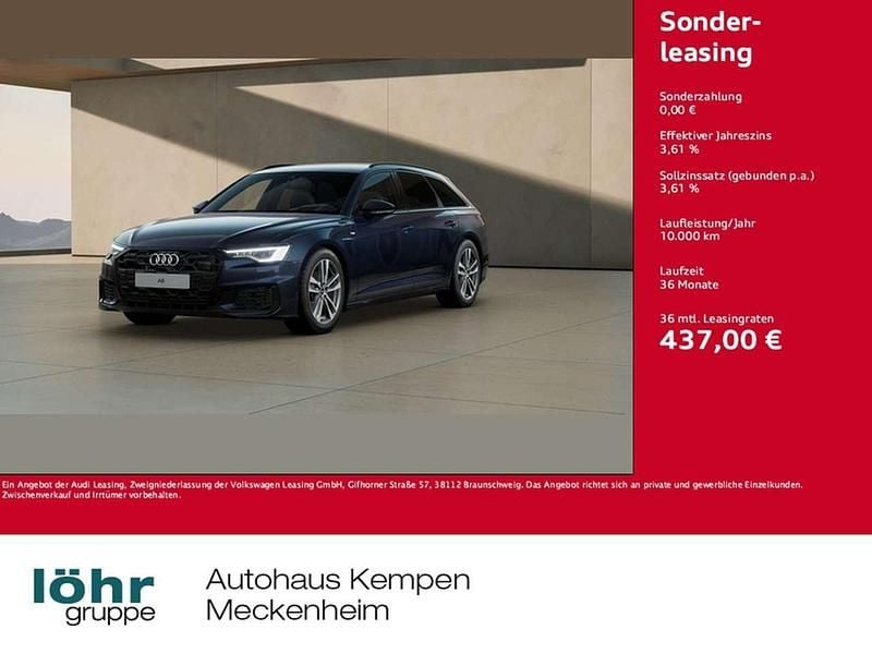 Firmamentblau metallic Gebraucht 2024 Audi A6 S-Line Kombi | 45.450 € (Fairer Preis) - Bild 1/3