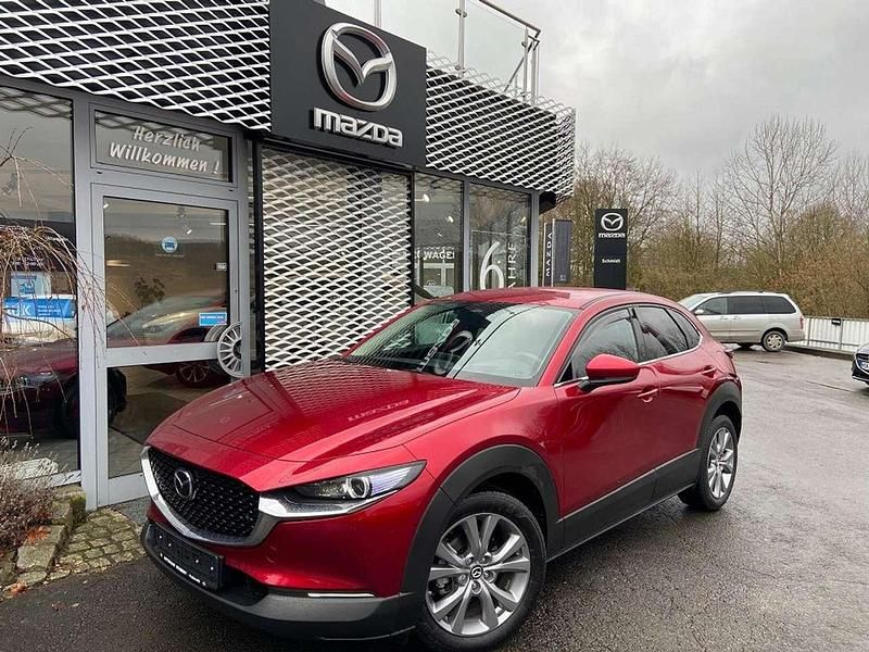 Soul red crystal m Gebraucht 2025 Mazda CX-30 Center-Line SUV | 26.790 € (Guter Preis) - Bild 1/4