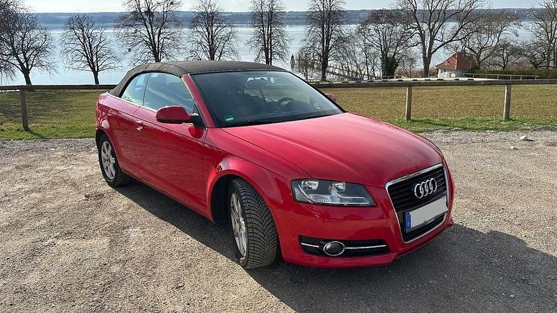 Gebraucht Audi A3 Cabriolet Ambiente 125 PS (91 kW) 2011 Rot Cabrio