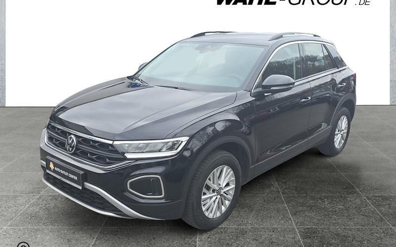 Schwarz Gebraucht 2024 VW T-Roc Life SUV | 25.990 € (Superpreis) - Bild 1/4