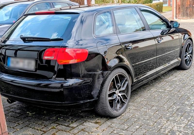 Usata Audi A3 101 CV (74 kW) 2007 Nero Utilitaria