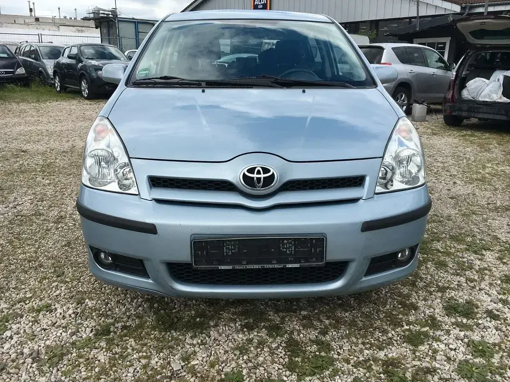 Gebraucht Toyota Corolla Verso Sol 129 PS (94 kW) 2004 Blau Van / Kleinbus