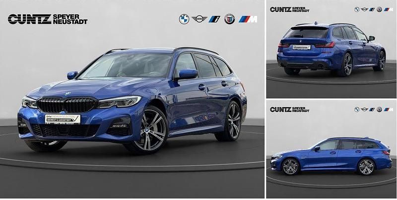 M portimao blau Gebraucht 2022 BMW 330e M Sport Kombi | 36.880 € (Fairer Preis) - Bild 1/4