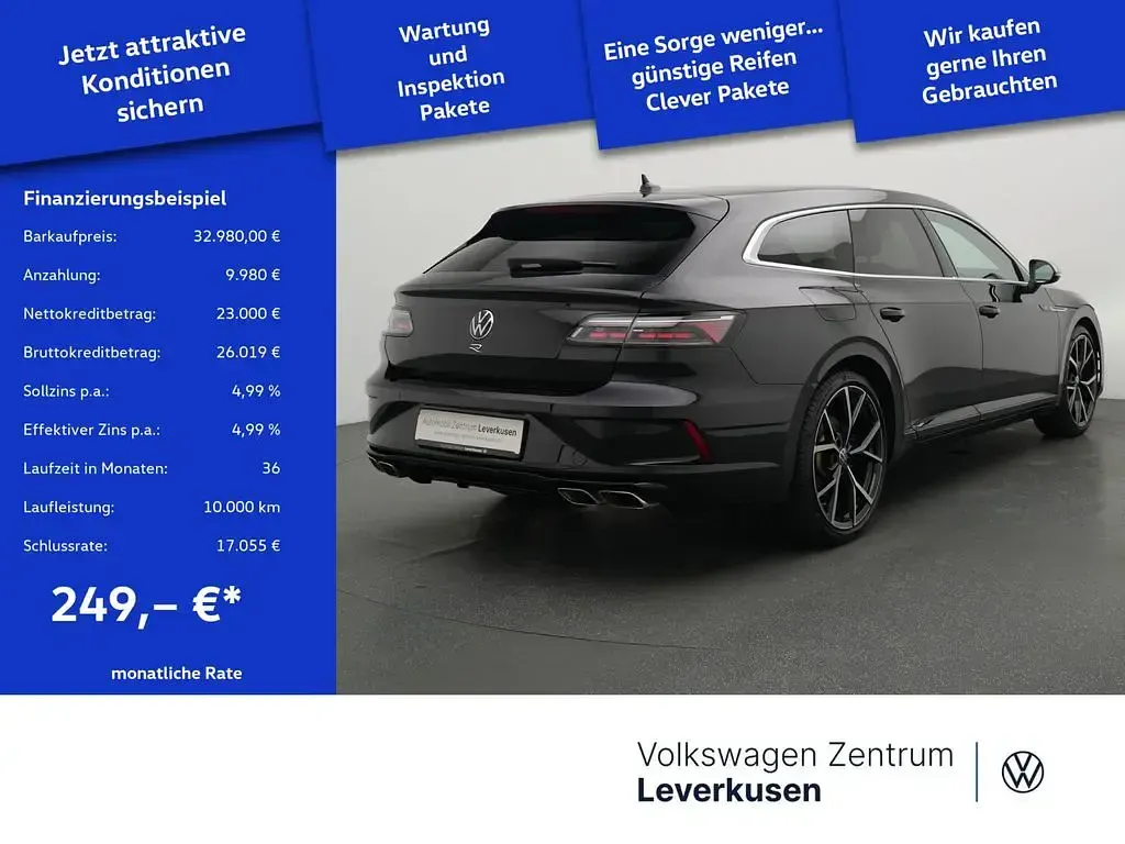 Gebraucht VW Arteon R 320 PS (235 kW) 2023 Schwarz Kombi