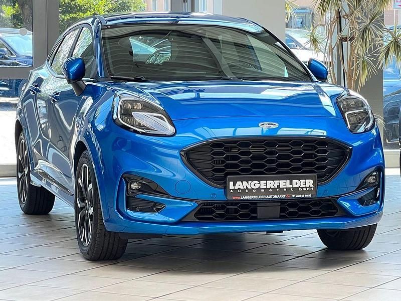 Dynamicblau metallic Gebraucht 2020 Ford Puma Gen-E ST-Line X SUV | 15.999 € (Fairer Preis) - Bild 1/4