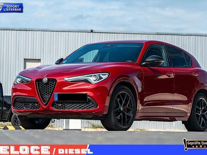 Colore esterno (rosso competiz Gebraucht 2021 Alfa Romeo Stelvio Veloce SUV | 31.999 € (Teuer) - Bild 1/4