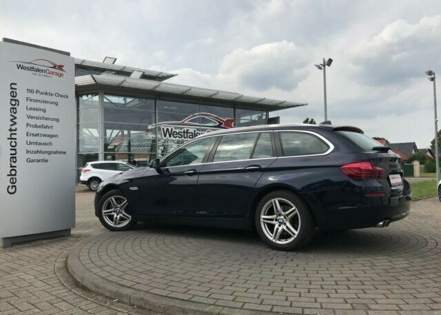 Second-hand BMW 525 218 CP (160 kW) 2014 Albastru Break