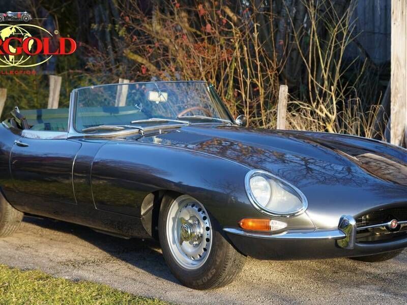 Grau Gebraucht 1965 Jaguar E-Type Cabrio | 189.500 € - Bild 1/4