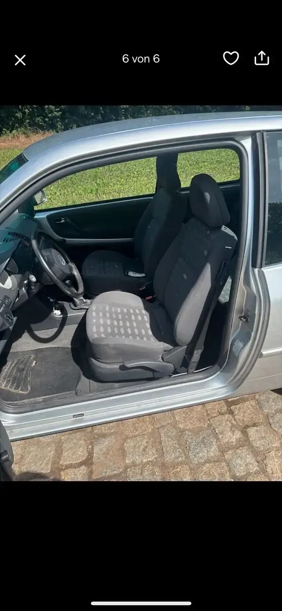 Gebraucht VW Lupo 50 PS (36 kW) 2005 Silber Kleinwagen