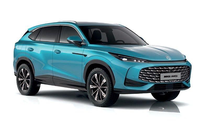 Blau Neu 2025 MG HS Luxury SUV | 37.989 € (Teuer) - Bild 1/1