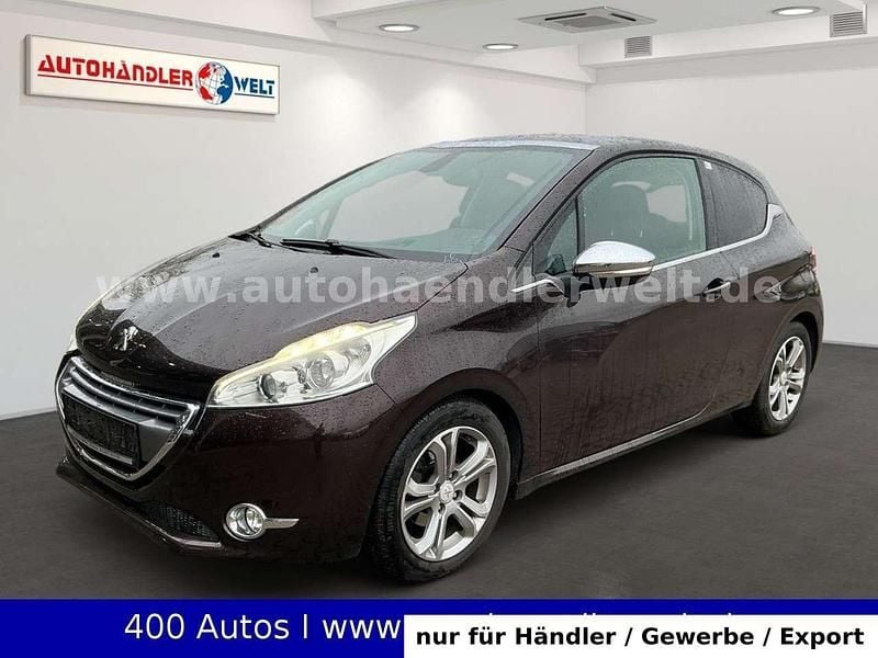 Gebraucht Peugeot 208 95 PS (69 kW) 2012 Schwarz Kleinwagen