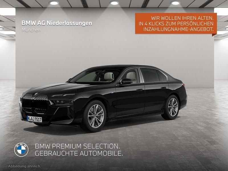 Schwarz Gebraucht 2024 BMW 740 Comfort Edition Limousine | 94.980 € (Superpreis) - Bild 1/4
