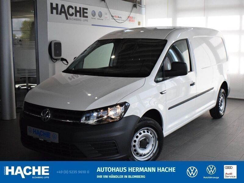 Polsterfarbe: schwarz Gebraucht 2016 VW Caddy Maxi Van / Kleinbus | 13.980 € (Etwas zu teuer) - Bild 1/4